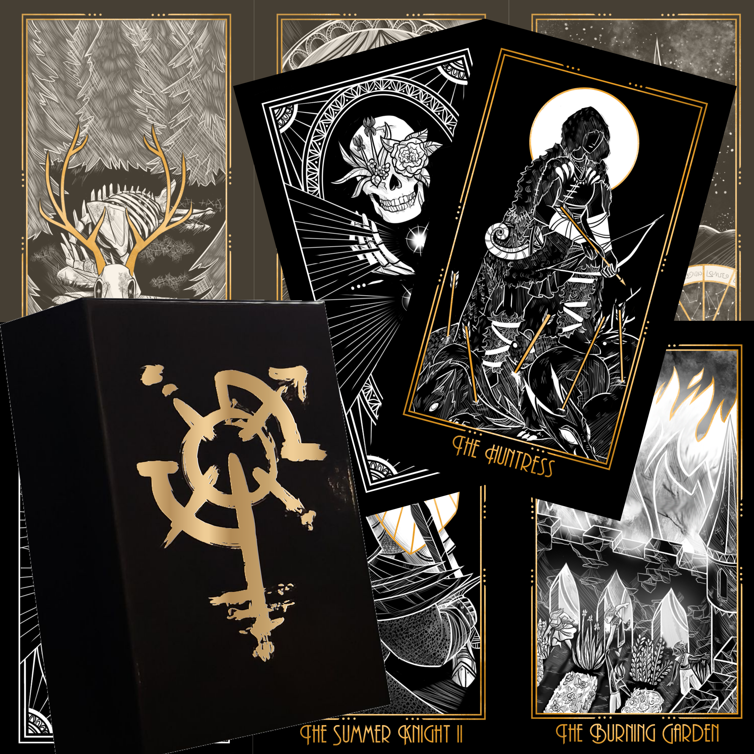 The Normal Tarot, 2nd Ed Gold | Pub Gob Shop